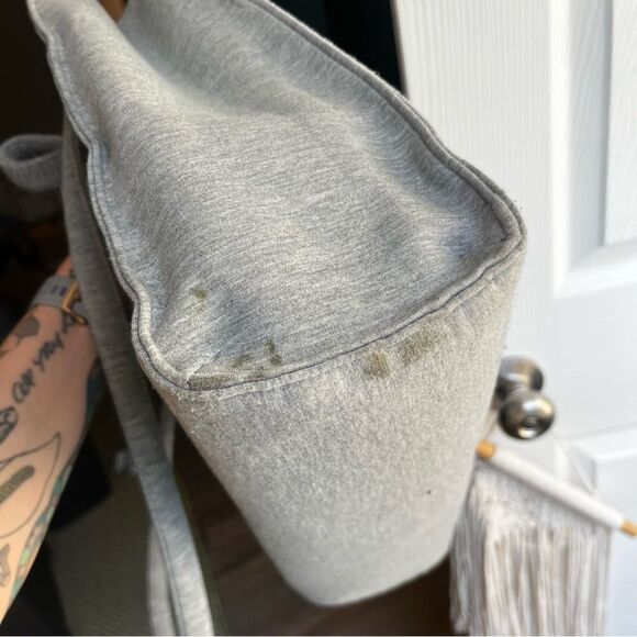 UGG x Telfar Medium Fleece Shopper Bag Gray - Picture 11 of 14